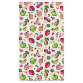 patroon van handgemaakte vruchten klein cadeauzakje (Achterkant)