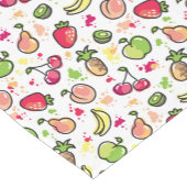 patroon van handgemaakte vruchten korte tafelloper (Hoek)