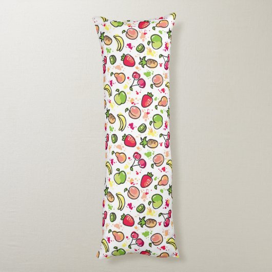 patroon van handgemaakte vruchten lichaamskussen (Achterkant (Verticaal))