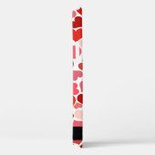 Patroon van harten, rode harten, liefde, Jouw naam Case-Mate iPhone Case (Achterkant / Rechts)
