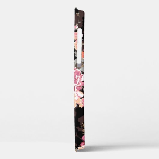 patroon van het bloemontwerp, illustratiepatroon v Case-Mate iPhone case (Achterkant / Links)