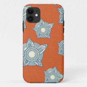 Patroon van het boho het elegante girly stammen iPhone 11 hoesje