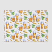 patroon van het koel - keg - bier tissuepapier (Voorkant)