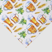 patroon van het koel - keg - bier tissuepapier (Detail)