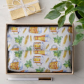 patroon van het koel - keg - bier tissuepapier (Geschenk)