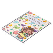 patroon van het vlindermodel notitieboek (Linkerzijde)