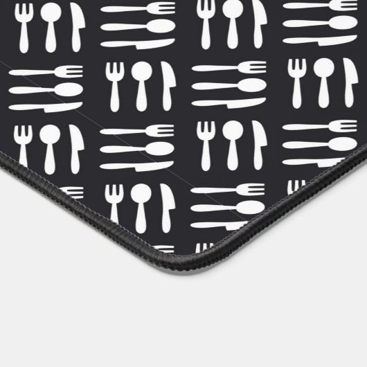 patroon van het vorkspleetmes bureaumat (Hoek)