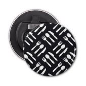 patroon van het vorkspleetmes button flesopener (Voorkant)