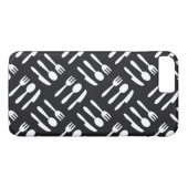 patroon van het vorkspleetmes Case-Mate iPhone case (Achterkant (Horizontaal))