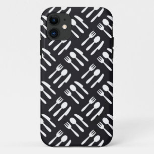 patroon van het vorkspleetmes Case-Mate iPhone case