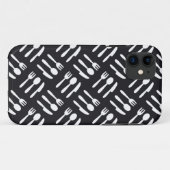 patroon van het vorkspleetmes Case-Mate iPhone case (Achterkant (horizontaal))
