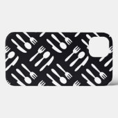 patroon van het vorkspleetmes Case-Mate iPhone case (Achterkant (horizontaal))
