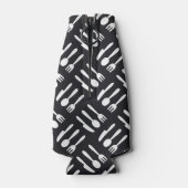 patroon van het vorkspleetmes flesjeskoeler (Achterkant)