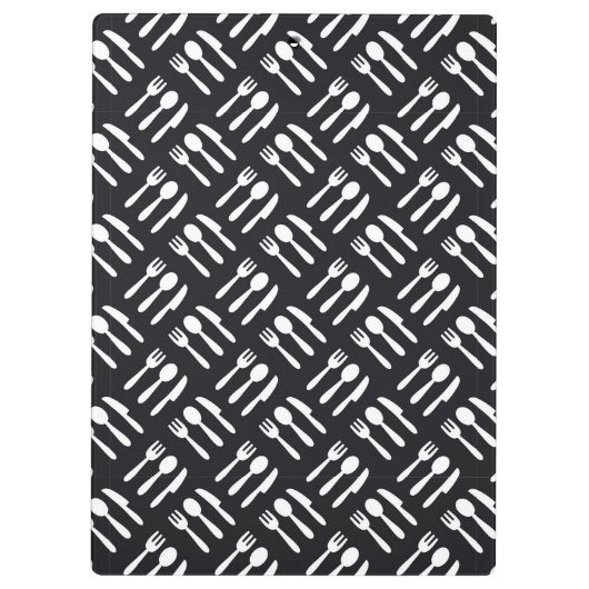 patroon van het vorkspleetmes klembord (Achterkant)