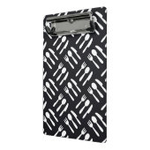 patroon van het vorkspleetmes mini klembord (Angled2)