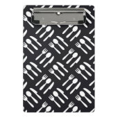 patroon van het vorkspleetmes mini klembord (Voorkant)