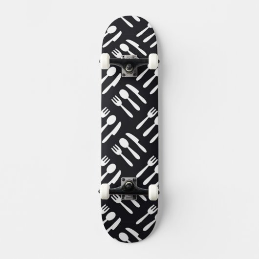 patroon van het vorkspleetmes skateboard (Voorkant)