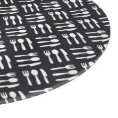 patroon van het vorkspleetmes snijplank (Hoek)