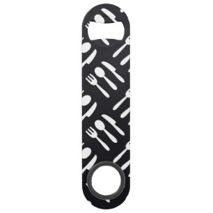 patroon van het vorkspleetmes speed flessenopener