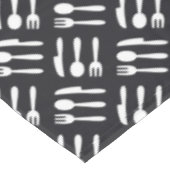 patroon van het vorkspleetmes tafelkleed (Gekanteld)