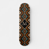 Patroon van inheemse Amerikanen Indiase cultuur Bo Persoonlijk Skateboard (Voorkant)