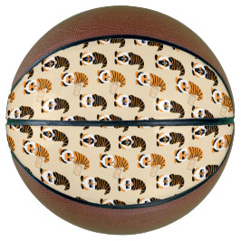 Patroon van kabouters, Halloween kabouters Trick o Basketbal