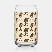 Patroon van kabouters, Halloween kabouters Trick o Blikvorm Glas (Rechts)