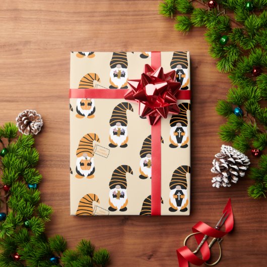 Patroon van kabouters, Halloween kabouters Trick o Cadeaupapier (Feestdagen Geschenken)