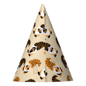 Patroon van kabouters, Halloween kabouters Trick o Feesthoedjes (Achterkant)