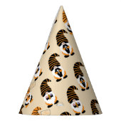 Patroon van kabouters, Halloween kabouters Trick o Feesthoedjes (Links)