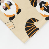 Patroon van kabouters, Halloween kabouters Trick o Fleece Deken (Hoek)