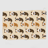 Patroon van kabouters, Halloween kabouters Trick o Golfhanddoek (Horizontaal)