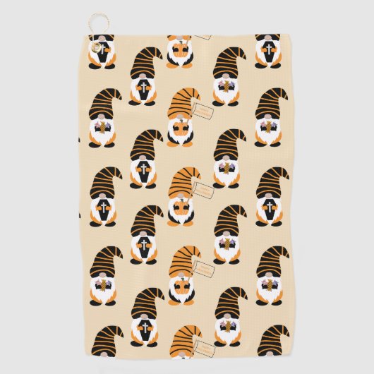 Patroon van kabouters, Halloween kabouters Trick o Golfhanddoek (Voorkant)