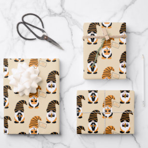 Patroon van kabouters, Halloween kabouters Trick o Inpakpapier Vel