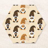 Patroon van kabouters, Halloween kabouters Trick o Kartonnen Onderzetters (Voorkant)