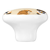 Patroon van kabouters, Halloween kabouters Trick o Keramische Knop (Zijkant)