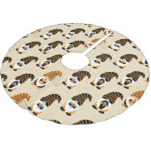 Patroon van kabouters, Halloween kabouters Trick o Kerstboom Rok (Gekanteld)