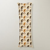 Patroon van kabouters, Halloween kabouters Trick o Lichaamskussen (Voorkant Verticaal)