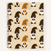 Patroon van kabouters, Halloween kabouters Trick o Notitieboek (Voorkant)