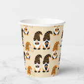 Patroon van kabouters, Halloween kabouters Trick o Papieren Bekers (Rechts)