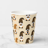 Patroon van kabouters, Halloween kabouters Trick o Papieren Bekers (Voorkant)