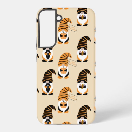 Patroon van kabouters, Halloween kabouters Trick o Samsung Galaxy Hoesje (Achterkant)