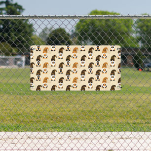 Patroon van kabouters, Halloween kabouters Trick o Spandoek