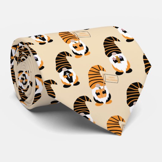 Patroon van kabouters, Halloween kabouters Trick o Stropdas (Opgerold)