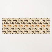 Patroon van kabouters, Halloween kabouters Trick o Yogamat (Voorkant (horizontaal))