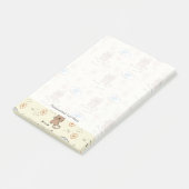 patroon van kat en vis post-it® notes (Schuin)