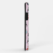 patroon van katten en bloemen Case-Mate iPhone case (Achterkant/rechts)