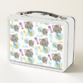 Patroon van katten, kattenkatten, Kittens, vis (Achterkant)