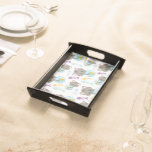 Patroon van katten, kattenkatten, Kittens, vis Dienblad<br><div class="desc">Kute,  leuke en schattige patronen met katten,  viskommen en vissen. Moderne en trendy gave,  perfect voor de kattenliefhebber in je leven.</div>