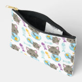 Patroon van katten, kattenkatten, Kittens, vis Etui (Open)
